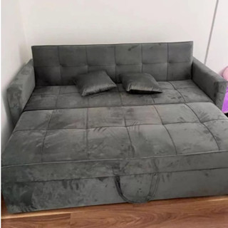 Ghế sofa bed - ghế sofa kéo thành giường thông minh - sofa thu gọn màu gia công theo yêu cầu kt 1m9x1m6