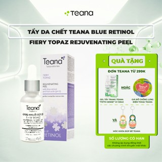 Tẩy da chết Teana Blue Retinol Fiery Topaz Rejuvenating peel cho da căng mịn, giảm mụn - 30ml