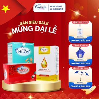 Trọn bộ Sắt Canxi DHA Vitamin tổng hợp cho bà bầu thế hệ mới Avisure bầu, trước bầu, cho con bú