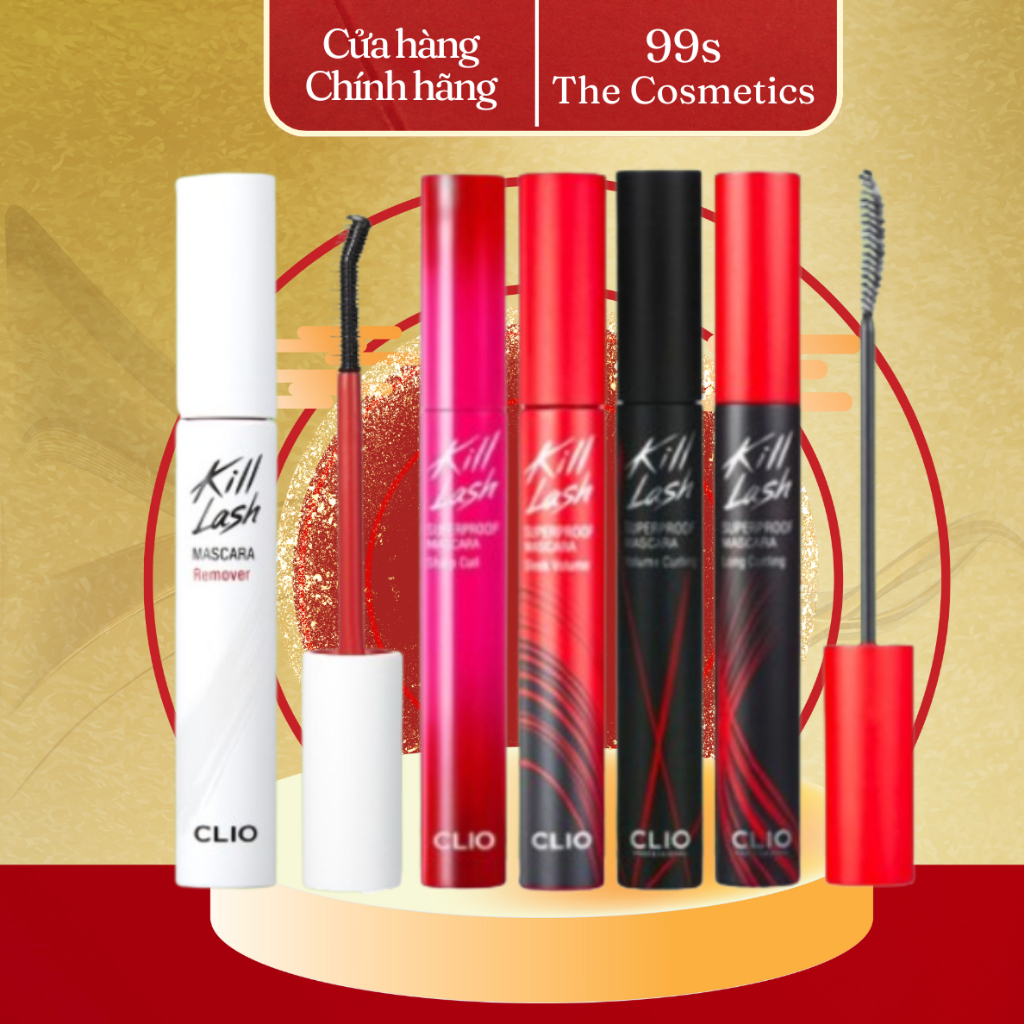 Chải mi Clio Kill Lash Superproof Mascara 7g
