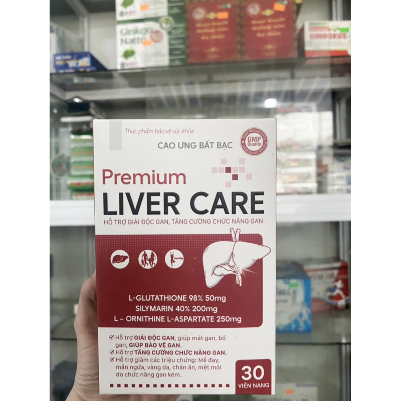 Viên Uống Bổ Gan Liver Care Premium Hộp 30 Viên