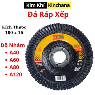 (10 Viên) Đá Ráp Xếp HD, Đá Nhám A40, A60, A80, A100, A120, Đá Mài Mòn hàng Đẹp, Giấy ráp đánh bóng