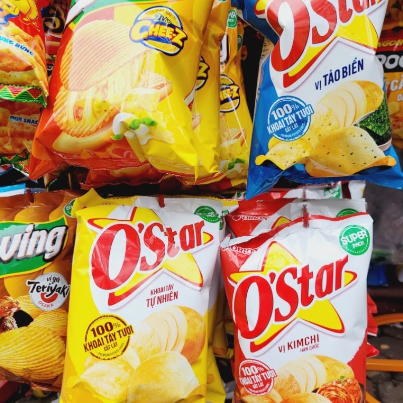 Combo 5 gói Bim bim O'star 55g