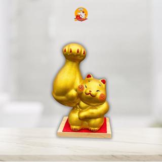 Mèo thần tài cơ bắp/mèo thần tài tay to/mèo lực sĩ phiên bản mini cute