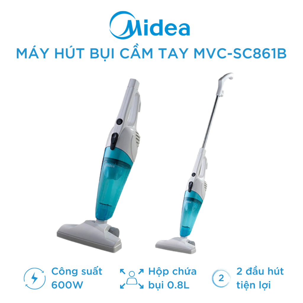 Máy hút bụi cầm tay Midea MVC-SC861B