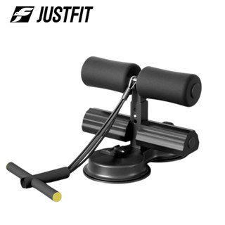 Dụng cụ tập cơ bụng JUSTFIT nâng cấp 2 đế, trụ T kèm dây kéo hút chân không tại nhà