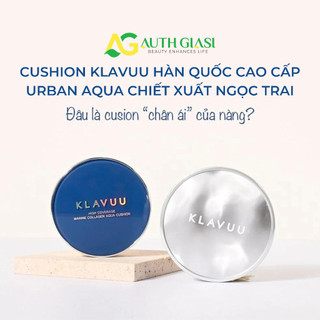   HÀNG AUTH  Phấn nước Cushion KLAVUU Hàn Quốc Urban Aqua cao cấp chiết xuất Ngọc Trai 