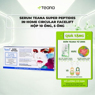 Serum Teana Super Peptides In-home Circular Facelift làm thon gọn mặt, trẻ hoá da 20ml
