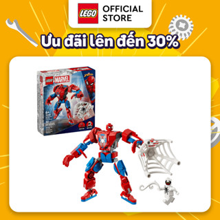 Đồ Chơi Lắp Ráp Robot Người Nhện Đại Chiến Antin-Venom LEGO SUPERHEROES 76308 (107 chi tiết)