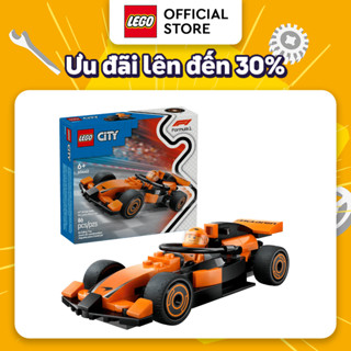  Đồ Chơi Lắp Ráp Xe Đua F1 LEGO CITY 60442  86 chi tiết  