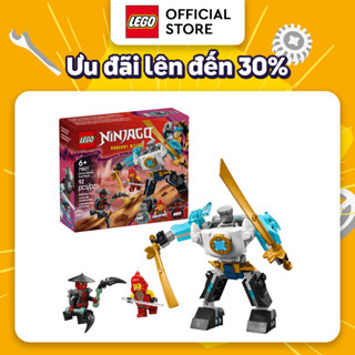 Đồ Chơi Lắp Ráp Chiến Giáp Của Zane LEGO NINJAGO 71827 (92 chi tiết)