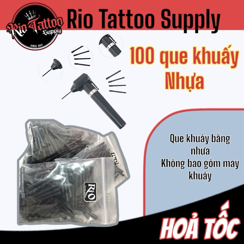 Que khuấy mực