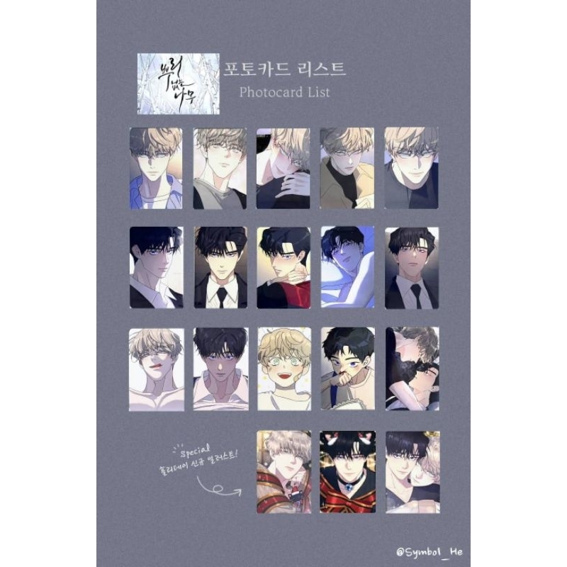 Card pack random A Tree Without Roots (Hàng official)