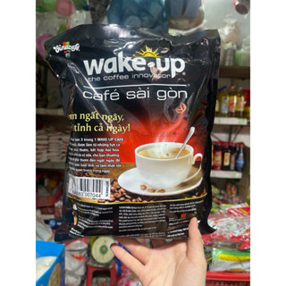 Bịch 24 Gói Cà Phê Sữa Hòa Tan Wake Up Cafe Sài Gòn