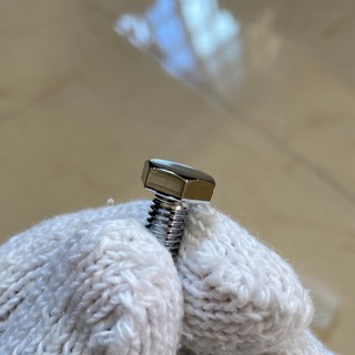 Bulong 6 li dài 12mm, xi bóng (có viền dưới đầu tán), hàng chính hãng Honda