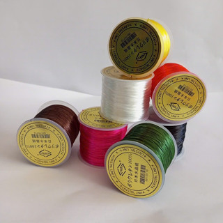  Dây cước chun chỉ tơ loại tem vàng xỏ vòng tay phong thủy tự làm handmade diy - shop kỳ lân 