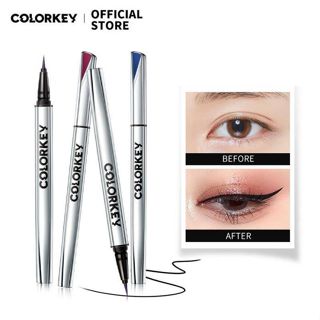 Bút Kẻ Mắt COLORKEY Dạng lỏng Đầu Cọ Mảnh Chống nước lâu trôi | MT MAKEUP STORE