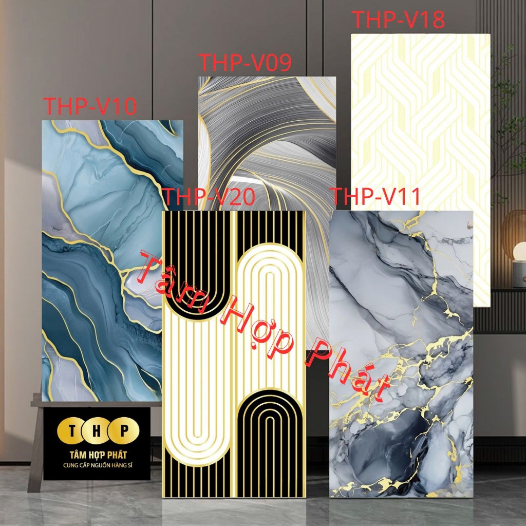 [Combo 50] miếng Xốp THP Cao Cấp 2 lớp có định tuyến  phủ PVC Vân Đá Mã THP-V loại víp