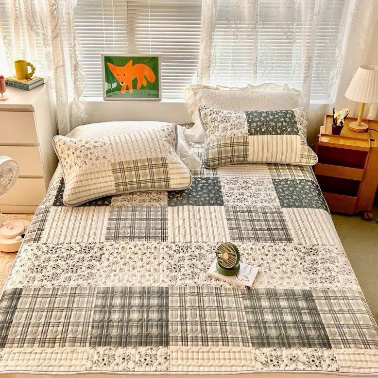Chiếu Điều Hòa Thun Lạnh 5D mẫu mới 2025, Ga Nệm điều hòa mát lạnh KT:1m2 1m4 1m5 1m6 1m8 2m2
