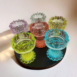 Đế Nến Hoa Sen, Chân Nến, Đèn Cầy, Cốc Đựng Nến, Nhiều Màu Sắc Thờ Cúng (05)