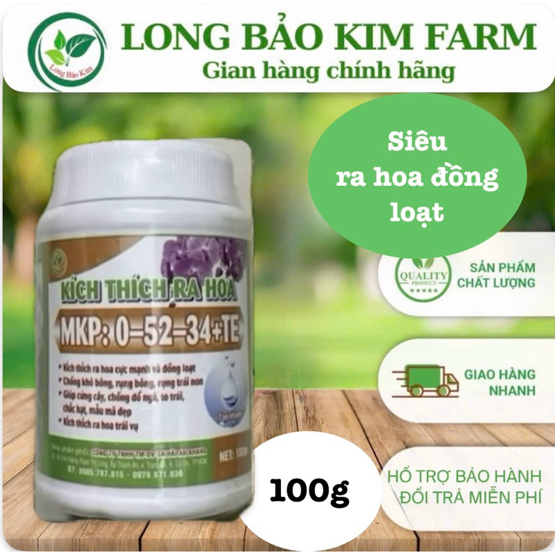 MKP 0-52-34 siêu kích hoa siêu tạo mầm hoa chặn đọt ra hoa nghịch vụ