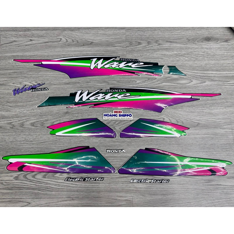 Tem wave thái 100 đen