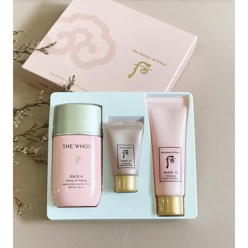 [MÃU MỚI THE WHOO] Kem chống nắng Whoo hồng dạng sữa mới Whoo Vital Hydrating Sun Fluid 60ml