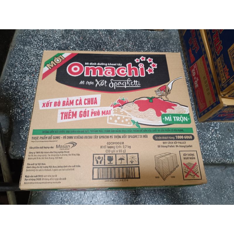 CHÍNH HÃNG - MÌ XÀO KHÔ OMACHI ( mì trộn)