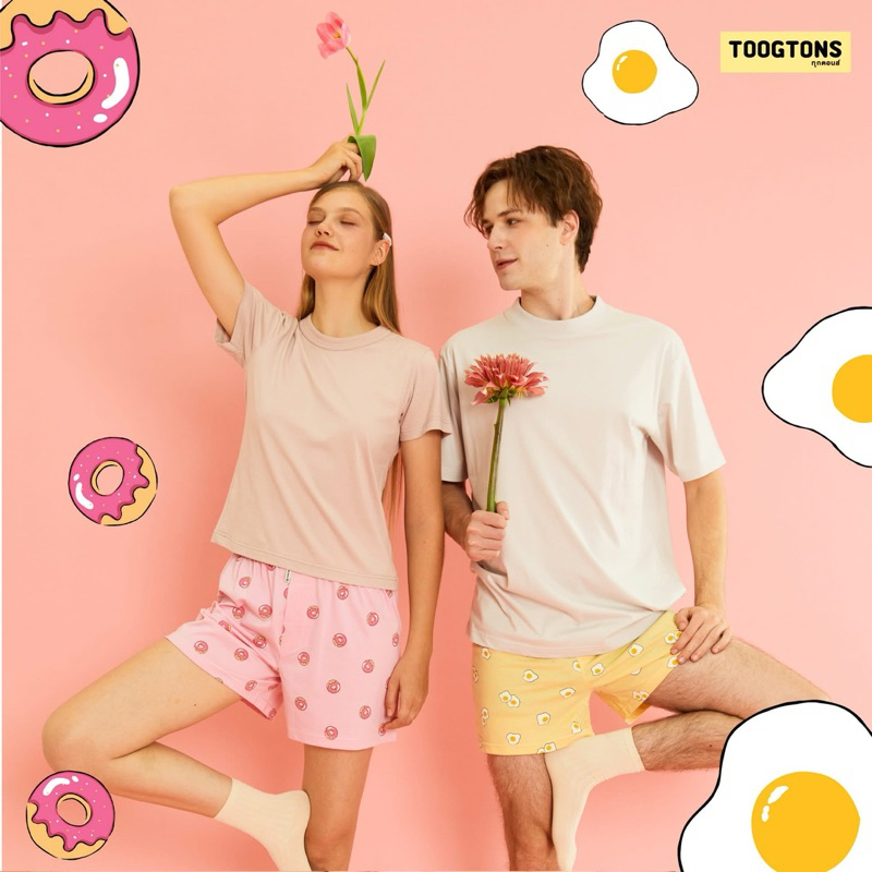 Boxer Toogtons Trứng Vàng và Donuts