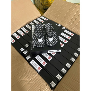 Dép Kẹp Nam 722- Dép Tông Nam Xốp Đặc Chữ ICON Đế Đi Siêu Bền Chữ Quai Hàng Qc Full Box