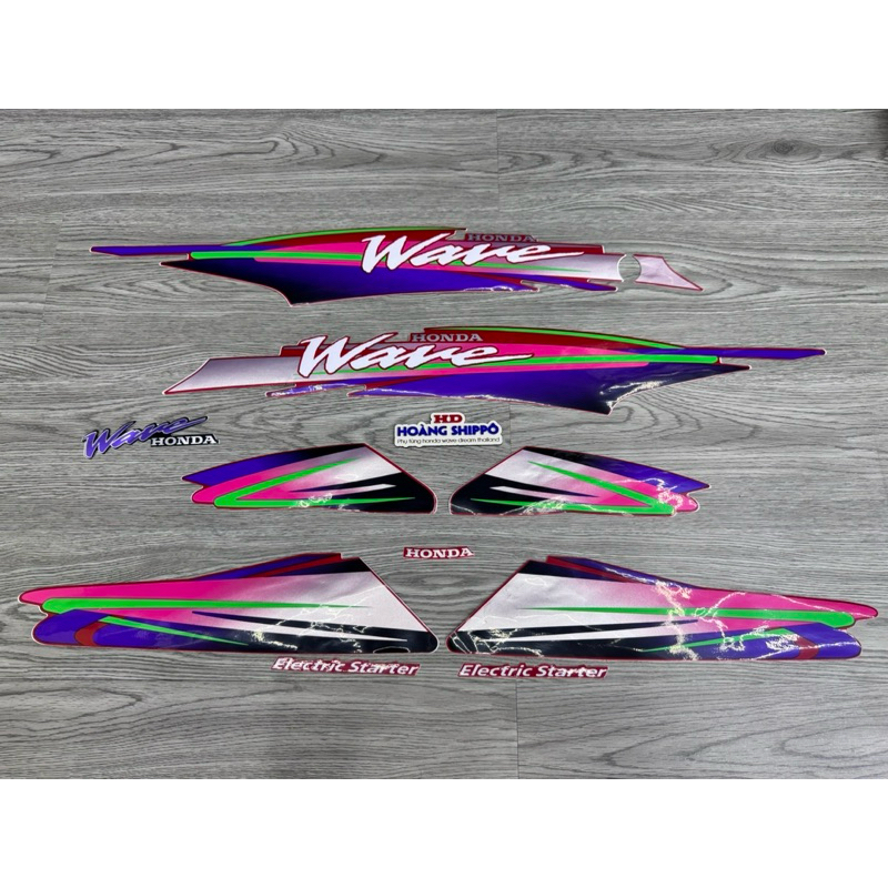 Tem thái wave 100 đỏ tươi date 1998