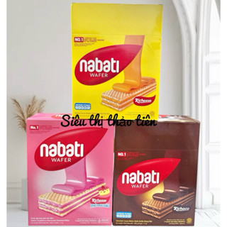 Bánh Kem Xốp Nabati Phô Mai Hộp To 300g/330g (22 thanh x15g)