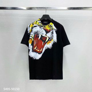 Áo Phông Nam 804 Cộc Tay B2 Hổ Tiger Ngực Điểm Nhấn Chất Cotton Thun Lạnh Phông Boy Phố Siêu Chất