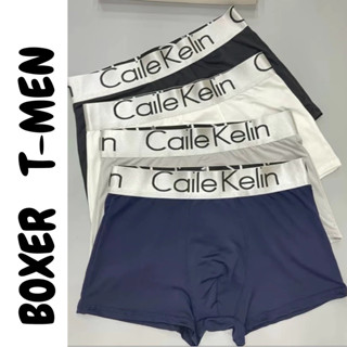 Combo 5 quần sịp Boxer đùi, quần sịp nam cạp to ÁNH BẠC sang trọng, quần lót nam thun lạnh thoáng mát