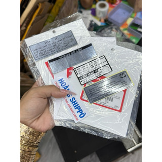 Bộ 4 miếng tem thông số wave Zx chính hãng