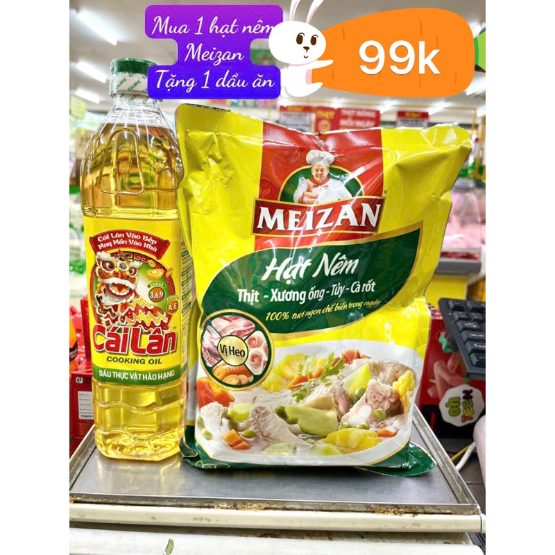 Hạt nêm Mezan tặng kèm dầu ăn