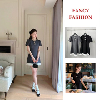 Váy Thiết Kế Xước Thái Chân Xếp Ly Trắng Kèm Tang Nơ Rời 2 Màu Siêu Xinh (V44)