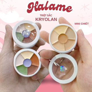 Triệt sắc kryolan che mọi khuyết điểm màu hoá trang chiết mini Halame
