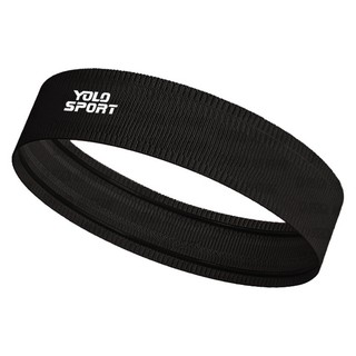  Băng Đô Thể Thao Headband Nam Nữ YOLO SPORT Silicone Chống Trượt Chặn Mồ Hôi Bóng Rổ Pickleball Gym Yoga Chạy Bộ Tennis 