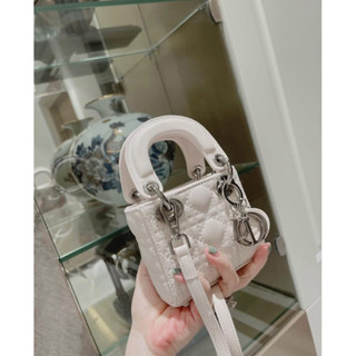 (Full-Box) Túi xách Đi Ô dáng vuông size mini bản da LÌ - da BÓNG đeo chéo cầm tay sang chảnh