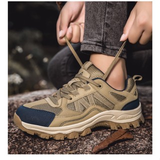  Giày Trekking nam nữ cổ thấp Outdoor PB02 giày leo núi Hiking dã ngoại 