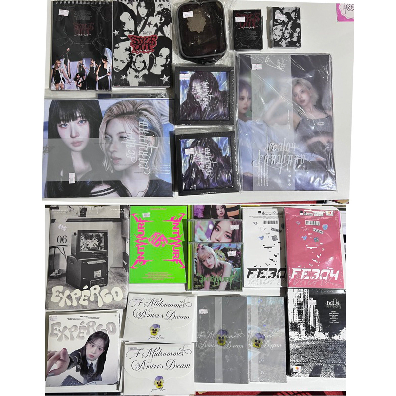 ALBUM NMIXX - FE3O4 STICK OUT FORWARD BREAK entwurf expergo a Midsummer Nmixx Dream tổng hợp chính h