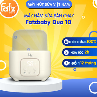 Máy hâm sữa Fatz Baby Duo 10 tiệt trùng điện tử 2 bình FB3211BK