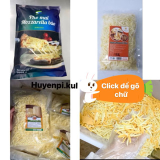 PHÔ MAI MOZZARELLA BÀO SỢI (GIAO HÀNG HỎA TỐC HÀ NỘI VỚI NOWSHIP)
