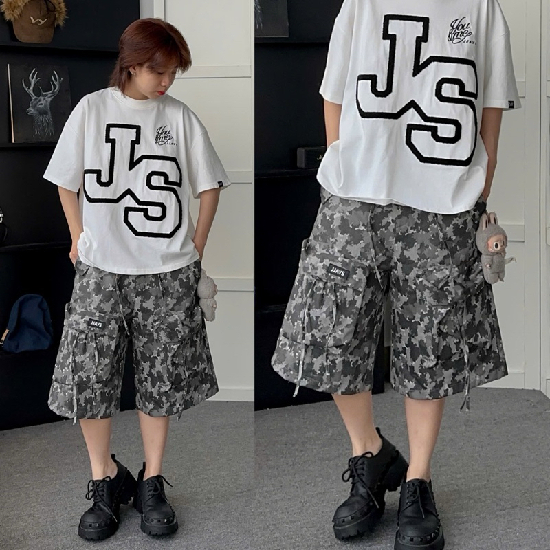 Quần short Kaki POCKET Túi hộp Tag JJAYS Form Lửng Unisex Nam, nữ 🖤 Jaystoree | BigBuy360 - bigbuy360.vn