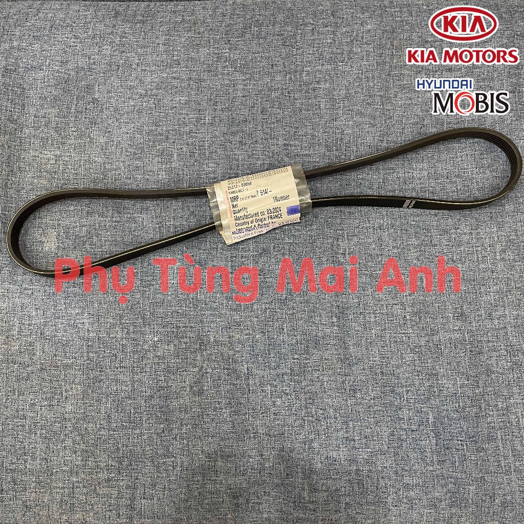 [Chính Hãng] Dây cruroa tổng HYUNDAI I10 2014 - 2019 (4 Máy) - 5PK1230 - Mã PT: 2521203050