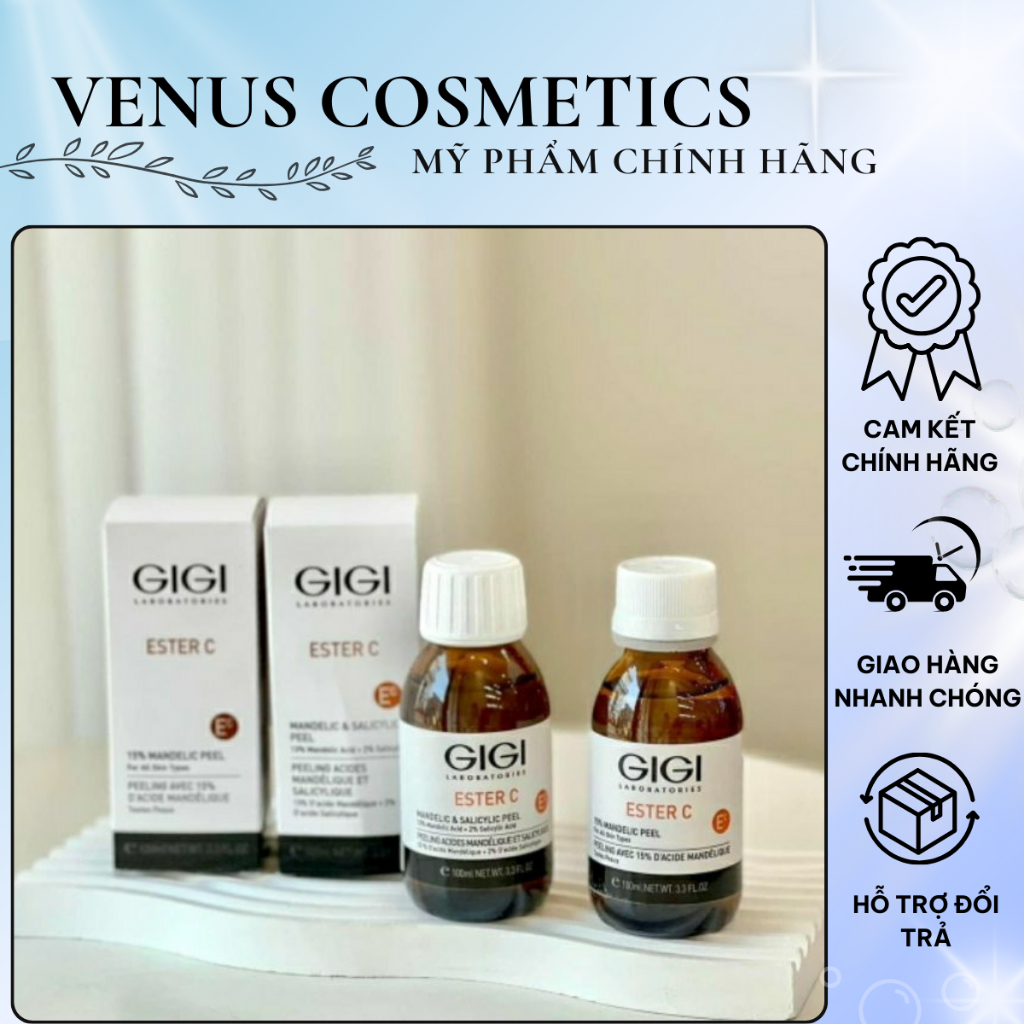 3 ml Tinh chất peel Gigi 15%, 13%