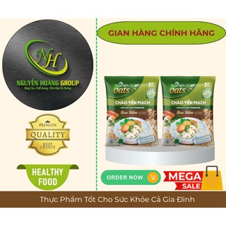 COMBO 10 GÓI -  Cháo Yến Mạch Chay Rau Nấm Xuân An 40g