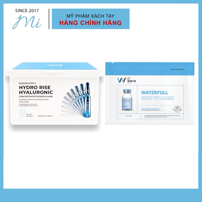 [HÀNG SẴN]Mặt nạ WonJin waterfull skin fit mask