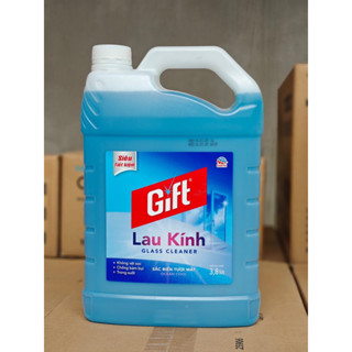 Nước lau kính Gift sắc biển 3.8kg - SIÊU TIẾT KIỆM